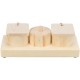 Trixie Snack Cups for Rats En Konijnen Hout 15 x 45 x 6 cm Trixie Snack Cups for Rats En Konijnen Hout 15 x 45 x 6 cm