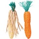 Trixie TX 6192 Set of Straw Toys Corn on the Cob and Carrot 15 cm Trixie TX 6192 Set of Straw Toys Corn on the Cob and Carrot 15 cm