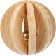 Trixie Wood Slat Ball with Bell, 6 cm Trixie Wood Slat Ball with Bell, 6 cm