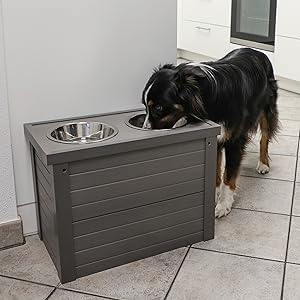 Kerbl-Stainless-Steel-Pet-Food-Bowl-for-Dogs-and-Cats-B001TNQ0MY