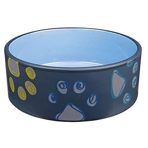 Trixie-Jimmy-Ceramic-Dog-Bowl-20-cm-Assorted-Product-B01EVLBKS4