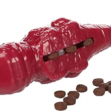 Flamingo-Dilo-Iguana---Snack-Toy-for-Dogs---Bordeaux---261--76--7-cm---Made-of-TPR-with-Squeaker---F-B0CYCJ4HCG