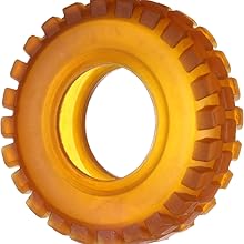 Flamingo-Rubba-Dog-Toy-Dumbbell---Brown-Made-of-Natural-Rubber-Robust-and-Safe-12-x-5-x-5-cm-Ideal-f-B0CWVM1675