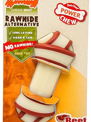 Nylabone-984101EU-Raw-Skin-Alternative-Knot-Bone-Beef-Flavour-for-Medium-Dogs-up-to-16-kg-M-B06ZY5LGQ1