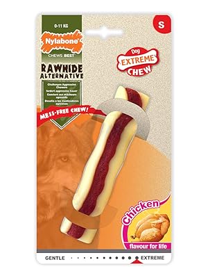 Nylabone-984474EU-Raw-Skin-Alternative-Chew-No-Mess-Chicken-Flavour-Extra-Large-Dogs-Over-23-kg-XL-B07FYMZ871